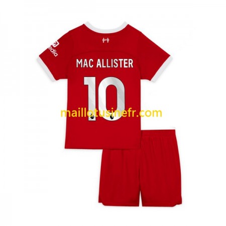 Maillot de Foot Liverpool Alexis Mac Allister 10 Domicile 2023-24 - Enfant Maillot de Foot Liverpool Alexis Mac Allister 10 Domicile 2023-24 - Enfant